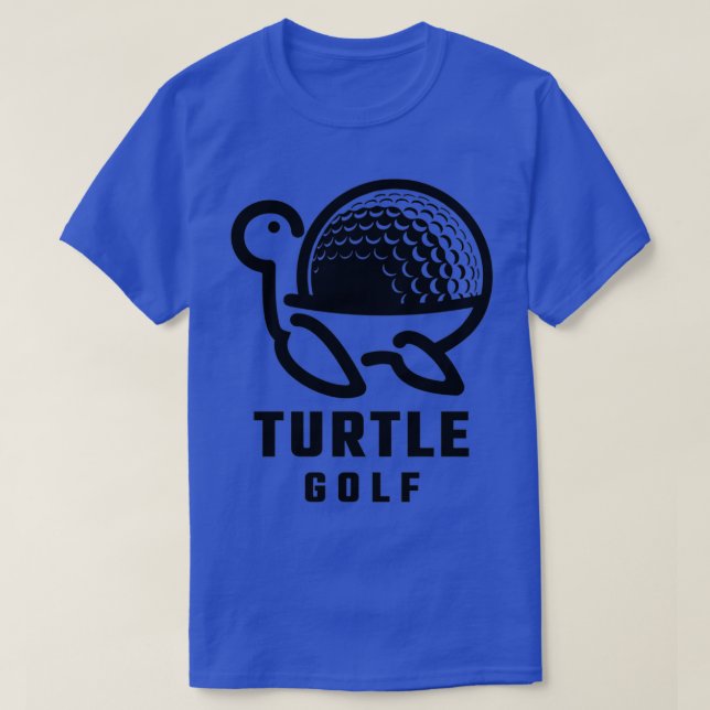 Turtle golf t shirt (Design framsida)