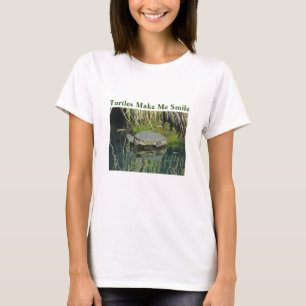 Turtle gör mig till sjömilsavslappnad Grönt Sjö T Shirt