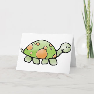 Turtle Hälsning och Note Cards Kort