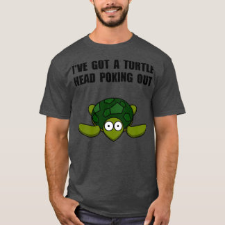 Turtle Head Poking Out T Shirt