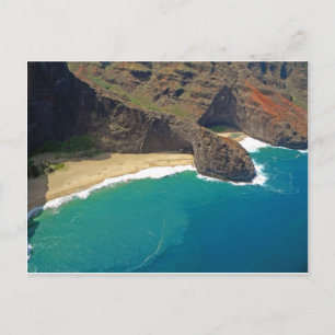 Turtle Head Sea Cave Napali Kusten Vykort