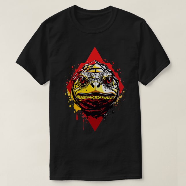 Turtle Head T Shirt (Design framsida)