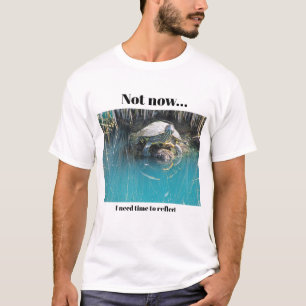 Turtle Humor behöver spegla Sjö-djuret T Shirt
