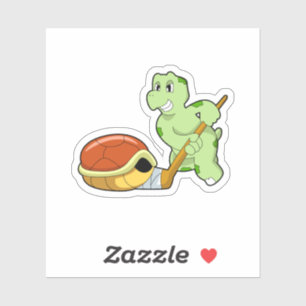 Turtle Ice hockey Ice hockey Klistermärken