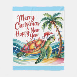 Turtle in jul Paradise Fleecefilt