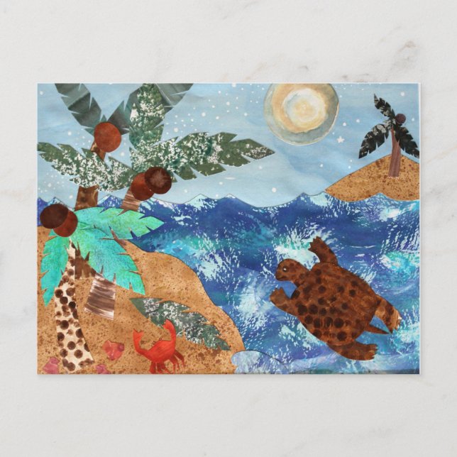 Turtle Island Night Sång Vykort (Framsida)