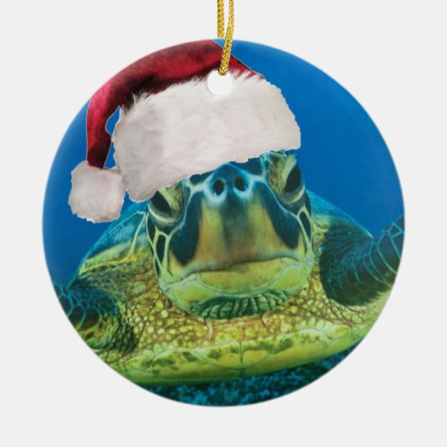 Turtle jul Ornament (Framsidan)