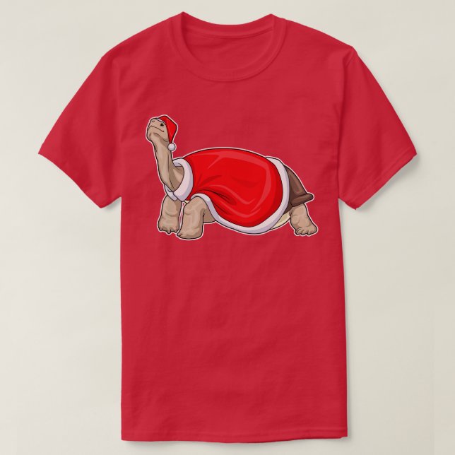 Turtle jultomat t shirt (Design framsida)