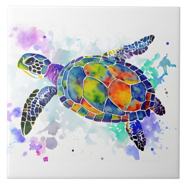 Turtle Kakelplatta (Framsidan)