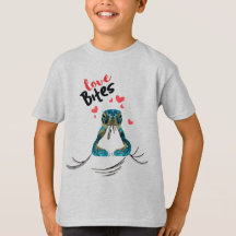 Turtle Kärlek Bitas T-Shirt Valentiness Gifts T-Sh