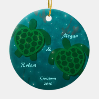 Turtle Kärlek jul Ornament