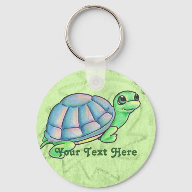 Turtle Keychain Nyckelring (Framsida)
