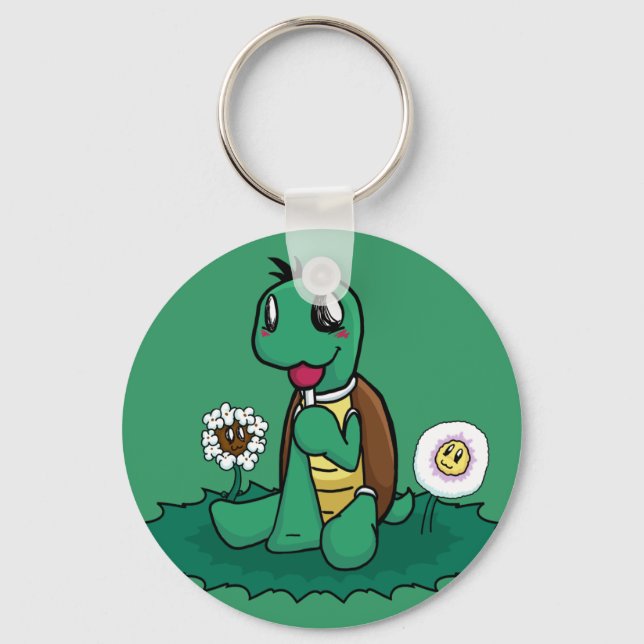 Turtle Keychain Nyckelring (Framsida)