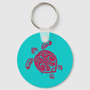 Turtle Keychain Nyckelring