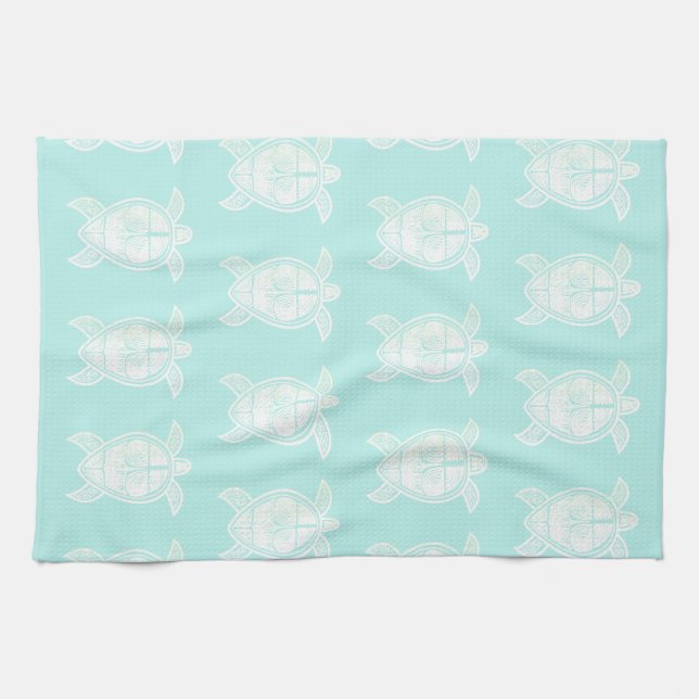 Turtle Kitchen Towels Kökshandduk (Horisontell)