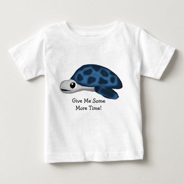 Turtle lite mer tid t shirt (Framsida)