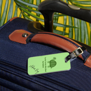 Turtle Luggage Tag Personligens utformning Bagagebricka