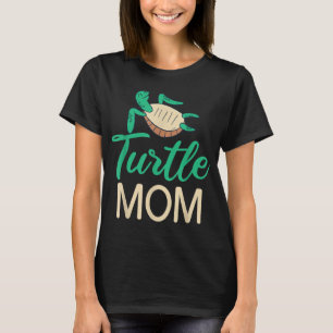 Turtle Mamma Cute Sea Turtle Älskare T Shirt