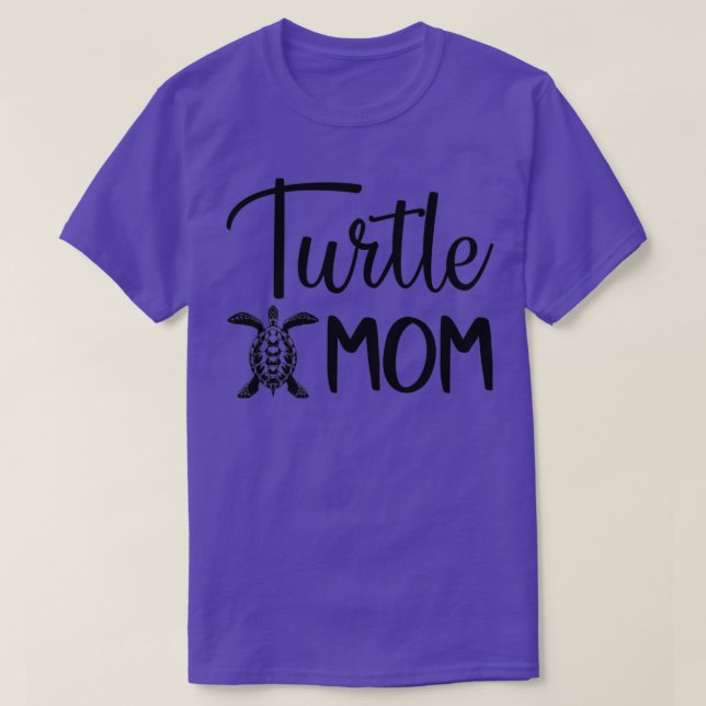Turtle Mamma Gift Turtle Gift Turtle Älskare Gift  T Shirt (Design framsida)