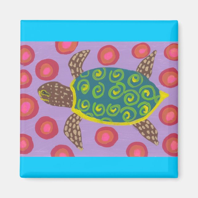 TURTLE MAZE MAG MAGNET (Framsidan)