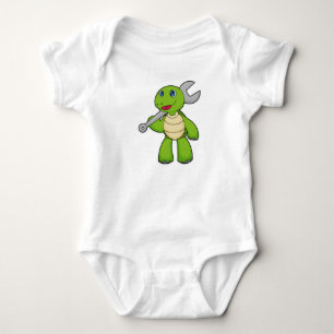 Turtle Mechanic Wrench T Shirt