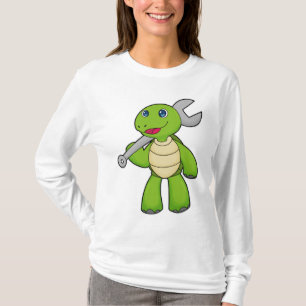 Turtle Mechanic Wrench T Shirt