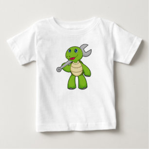 Turtle Mechanic Wrench T Shirt