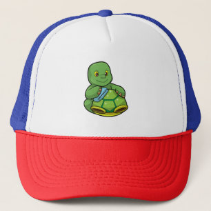 Turtle med Snäcka och Städning Keps