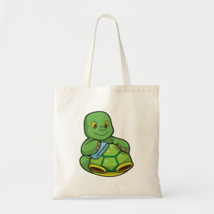 Turtle med Snäcka och Städning Tygkasse