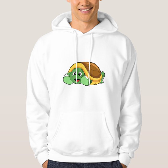 Turtle med Snäcka som Blanket Hoodie (Framsida)