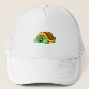 Turtle med Snäcka som Blanket Keps