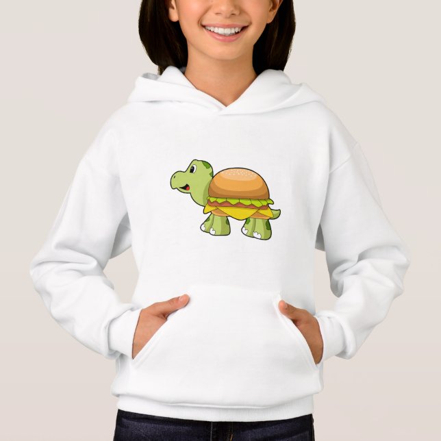 Turtle med Snäcka som Burger.PNG T Shirt (Framsida)
