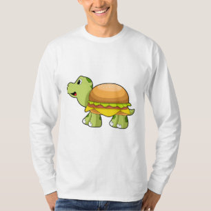 Turtle med Snäcka som Burger.PNG T Shirt