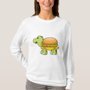 Turtle med Snäcka som Burger.PNG T Shirt