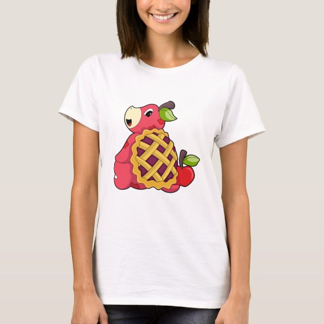 Turtle med Snäcka T Shirt (Framsida)