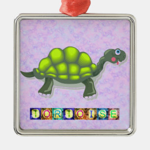Turtle Metall Ornament