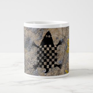 Turtle Mimbres Pottery Design Jumbo Mugg