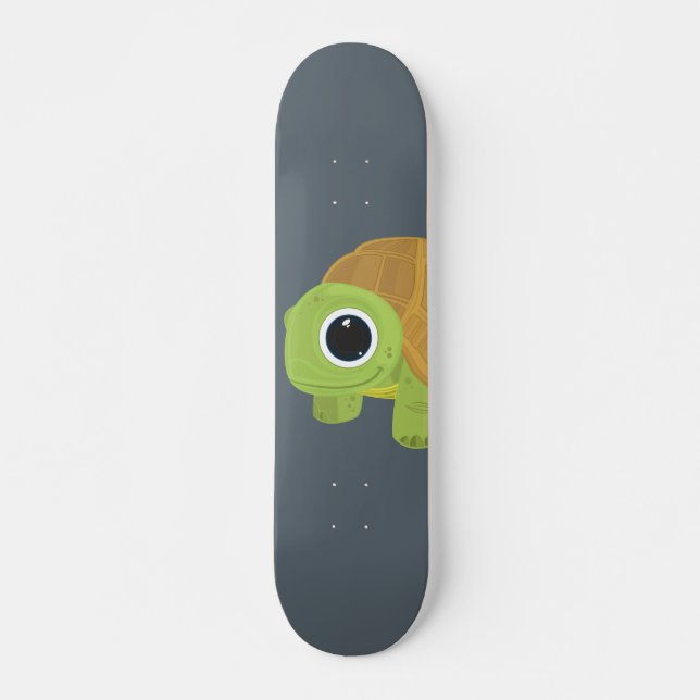 Turtle Mini Skateboard Bräda 18,5 Cm (Framsida)