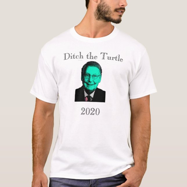 Turtle (Mitch McConnell) 2020 T Shirt (Framsida)