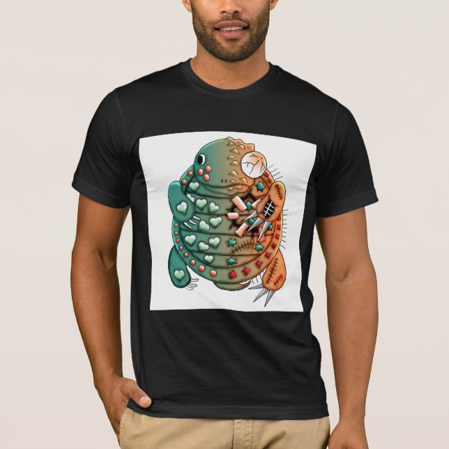 Turtle Monster T-Shirt (Framsida)