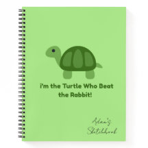Turtle Motivation Spiral Ritbok