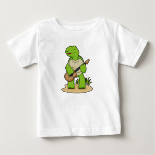 Turtle Musician Guitar Music T Shirt