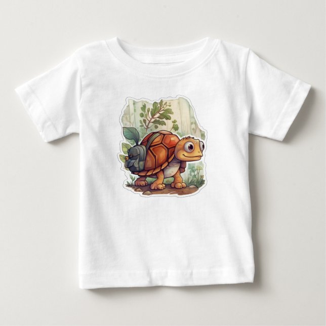 Turtle on Tour T Shirt (Framsida)
