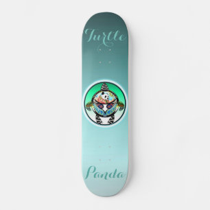 Turtle Panda Skateboard Bräda 19,5 Cm