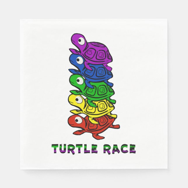 Turtle Pappersservett (Framsidan)