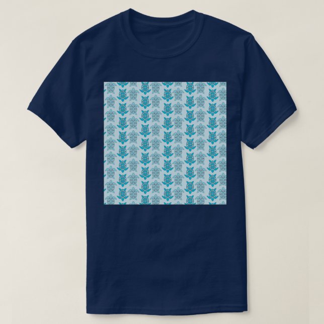 turtle pattern stickers turtley awesome sea turtle t shirt (Design framsida)