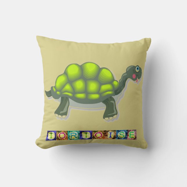 Turtle Pillow Kudde (Framsida)