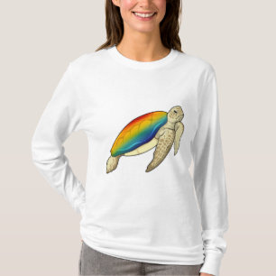 Turtle Rainbow T Shirt