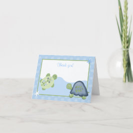 Turtle Reef (Light Blue) Folkt tackkort