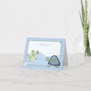 Turtle Reef (Light Blue) Folkt tackkort
